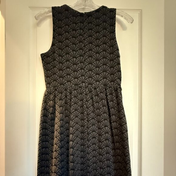 Loft sleeveless dress, 2P, charcoal/black - Picture 4 of 8